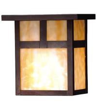 Meyda White 43551 - 8"W Hyde Park T Mission Wall Sconce