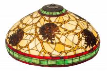 Meyda White 44903 - 24"W Pinecone Shade