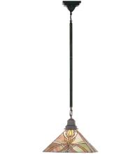 Meyda White 49148 - 13"Sq Glasgow Bungalow Pendant.609