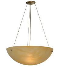 Meyda White 73879 - 24"W Cypola Inverted Pendant