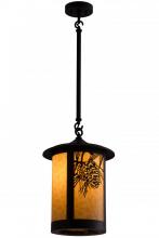 Meyda White 79281 - 12"W Fulton Winter Pine Pendant