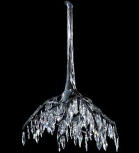 Meyda White 105212 - 22"W Winter at Stillwater Chandelier